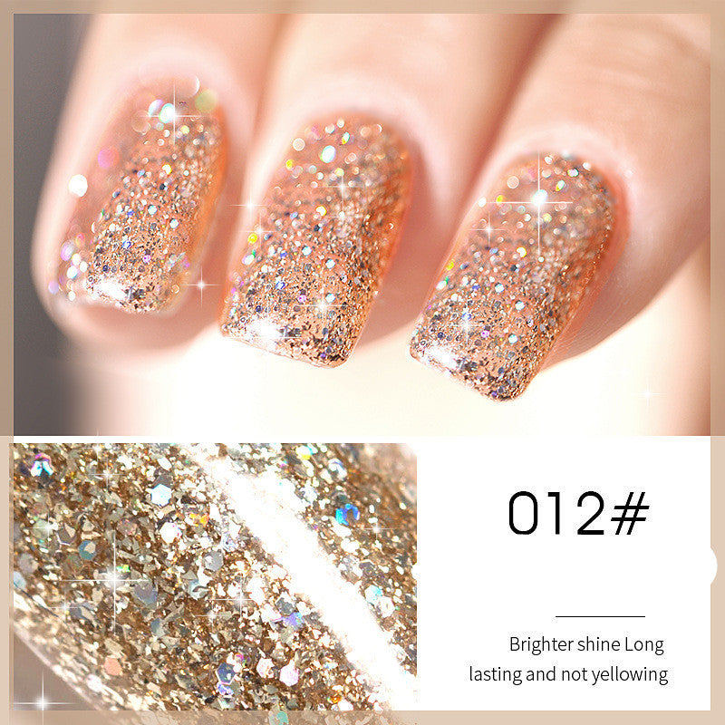 Flash Nail Polish New Super Flash Micro Diamond Nail Shop Special Sequins Flash Nail Polish New Super Flash Micro Diamond Nail Shop Special Sequins
